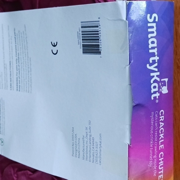 SMARTYKAT Crackle Chute Toy - Picture 3 of 3